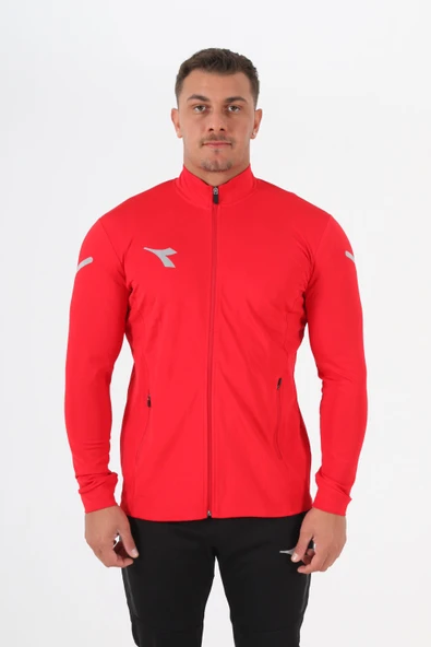 Diadora Alto Kamp Eşofmanı Tek Üst Kırmızı ürün görseli 1