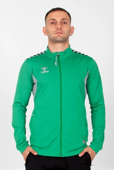 Hummel Otantik Kamp Eşofman Üstü Çimen Yeşili ürün görseli 1