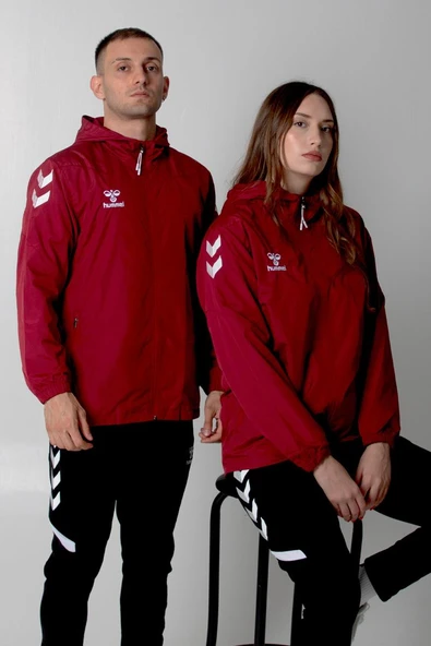 Hummel Oregon Yağmurluk Bordo - Resim 3
