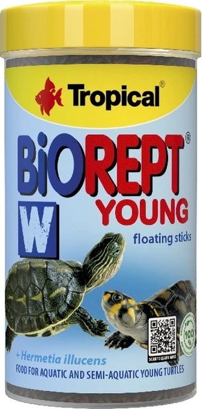 Tropical Biorept W Young Kaplumbağa Yemi 100 ml / 40 Gr ürün görseli 1