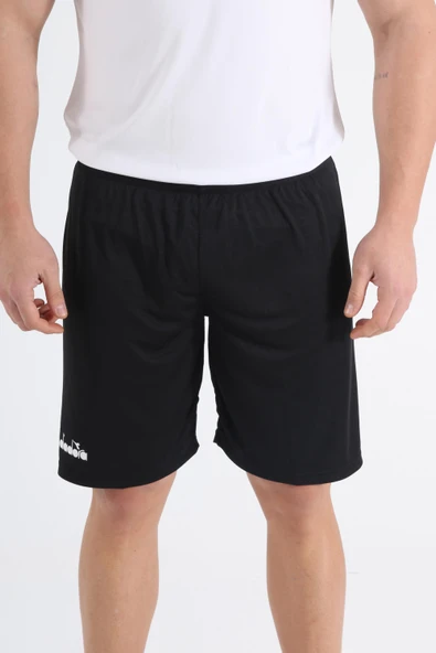 Diadora Düz Antrenman Şortu Siyah ürün görseli 1