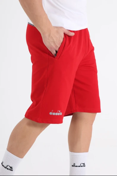 Diadora Venüs Kamp Şortu Kırmızı - Resim 3