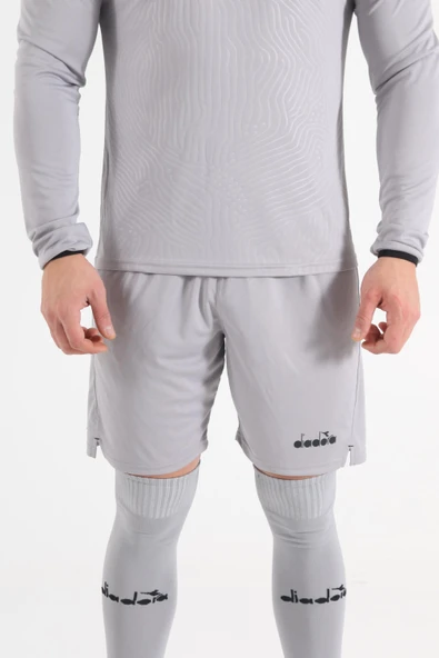 Diadora Elite Futbol Kaleci Şortu Gri ürün görseli 1