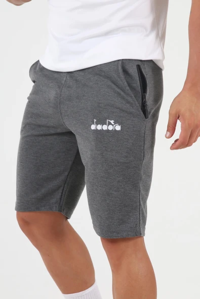 Diadora Forli Double Face Şort Antrasit ürün görseli 1