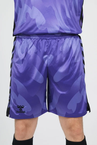Hummel Elegance Profesyonel Kaleci Şortu Mor ürün görseli 1