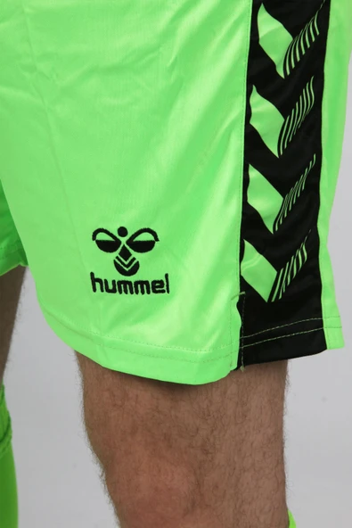 Hummel Royal Kaleci Şortu Neon Yeşil - Resim 6