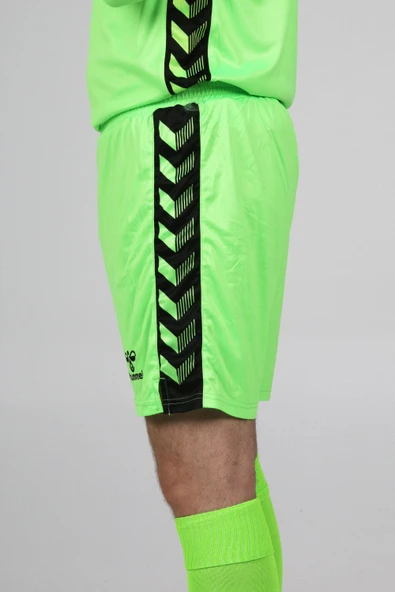 Hummel Royal Kaleci Şortu Neon Yeşil - Resim 3