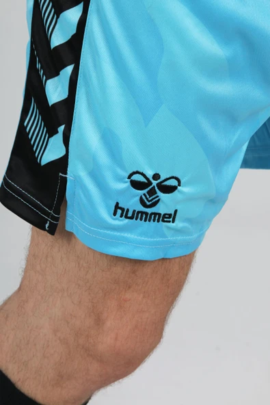 Hummel Elegance Profesyonel Kaleci Şortu Buz Mavi - Resim 5
