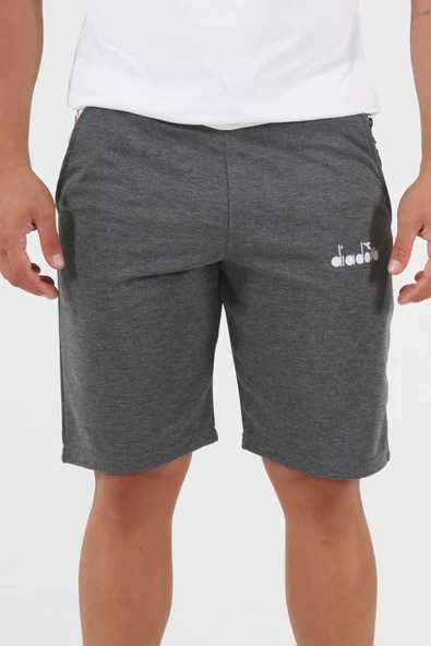 Diadora Forli Double Face Şort Antrasit - Resim 2