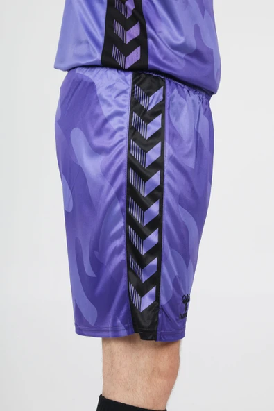 Hummel Elegance Profesyonel Kaleci Şortu Mor - Resim 3