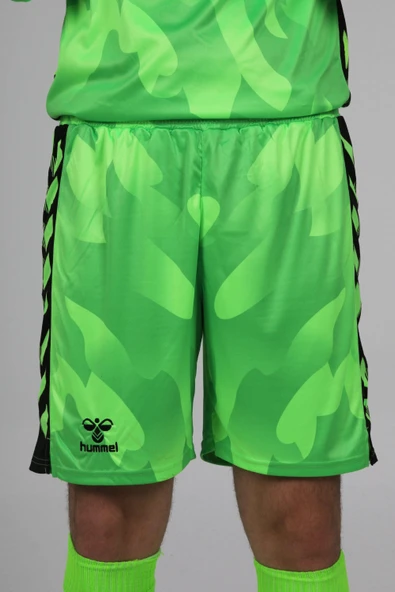 Hummel Elegance Profesyonel Kaleci Şortu Neon Yeşil ürün görseli 1