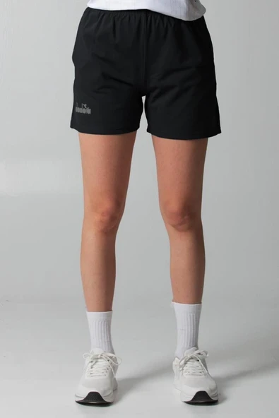 Diadora Kadın Kamp Şortu Siyah - Resim 5
