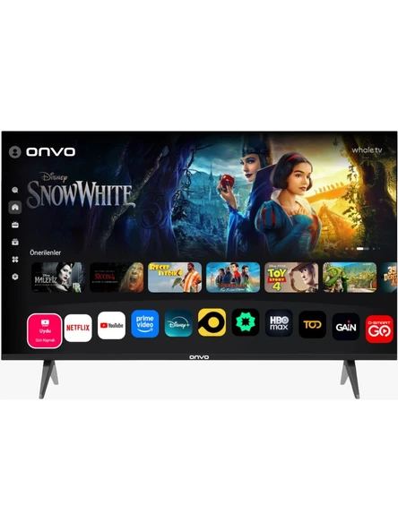 Onvo 43VQ80F2FA 43'' 109 Ekran Uydu Alıcılı Full HD WhaleOS QLED TV ürün görseli 1