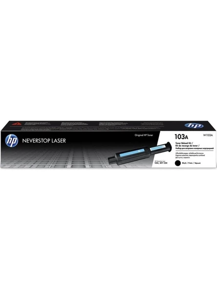 HP W1103A Siyah Neverstop Orjinal Toner (103A) ürün görseli 1