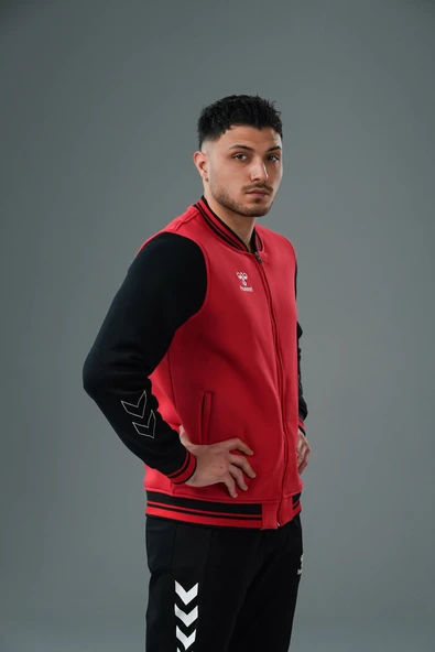 hummel Kampüs Kolej Mont Kırmızı - Resim 3