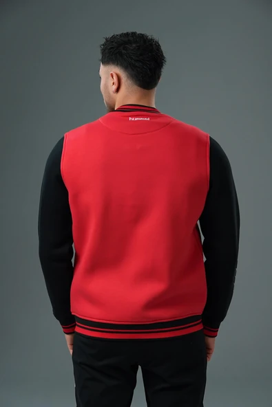 hummel Kampüs Kolej Mont Kırmızı - Resim 6