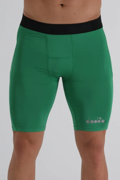 Diadora Flatron Pro Kısa Tayt Yeşil - Resim 2