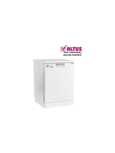 Altus AL 434 P Beyaz Bulaşık Makinesi ürün görseli 1