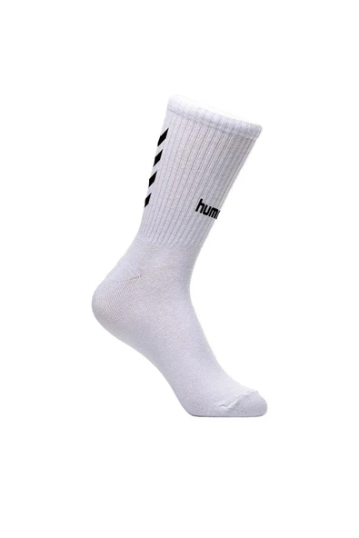 Hummel Antrenman Çorabı Beyaz - Resim 2