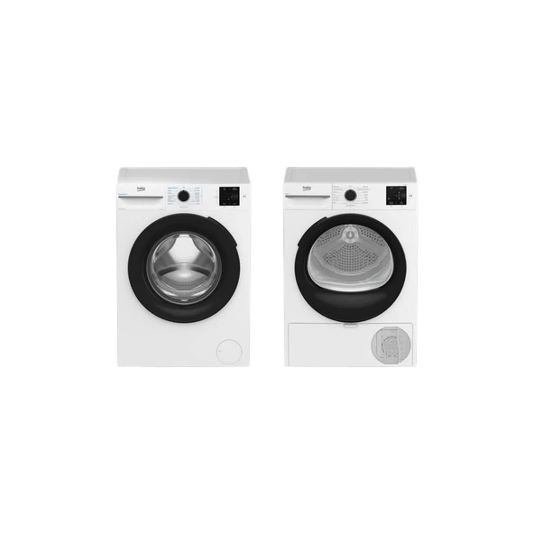 Beko Cmx 8100 Çamaşır Makinesi + Kmx 82 Kurutma Makinesi ürün görseli 1
