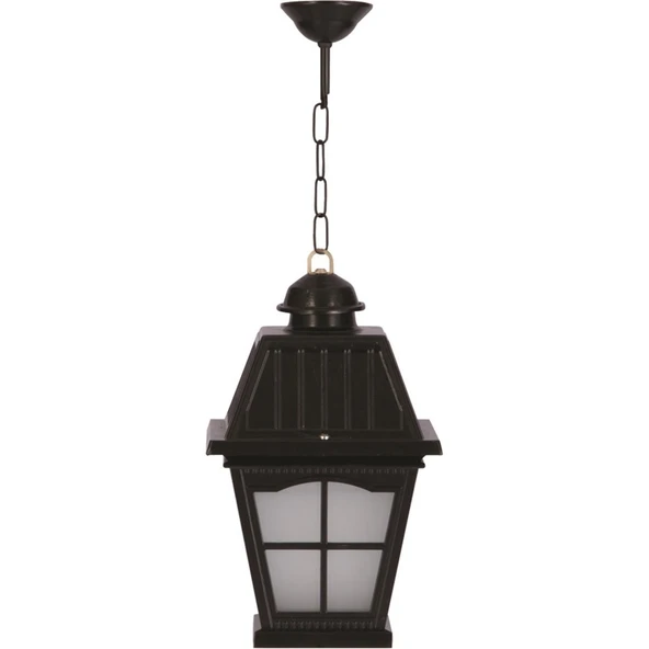 Avonni BFE-68039-BSY-OP Siyah Boyalı Dış Mekan Aydınlatma E27 Aluminyum Cam 23cm ürün görseli 1