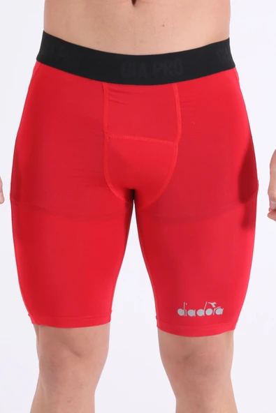Diadora Flatron Pro Kısa Tayt Kırmızı ürün görseli 1