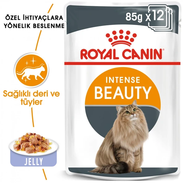 Royal Canin Intense Beauty Yaş Kedi Maması 85 Gr ürün görseli 1