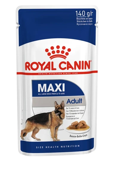 Royal Canin Maxi Adult Büyük Irklar için Yaş Köpek Maması 140 Gr ürün görseli 1