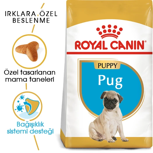 Royal Canin Pug Puppy Yavru Köpek Maması 1,5 Kg ürün görseli 1
