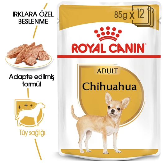 Royal Canin Chihuahua Yetişkin Yaş Köpek Maması 85 gr ürün görseli 1