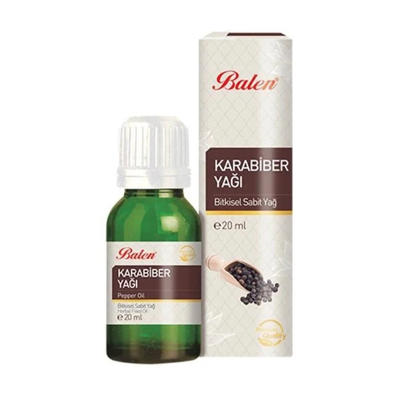 Balen Karabiber Yağı 20 Ml ürün görseli 1