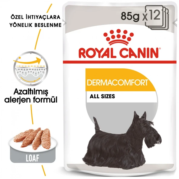 Royal Canin CCN Dermacomfort Yaş Köpek Maması 85 Gr ürün görseli 1