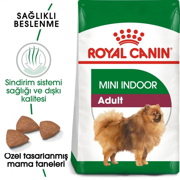 Royal Canin Mini Indoor Adult Küçük Irk Yetişkin Köpek Maması 1,5 Kg ürün görseli 1