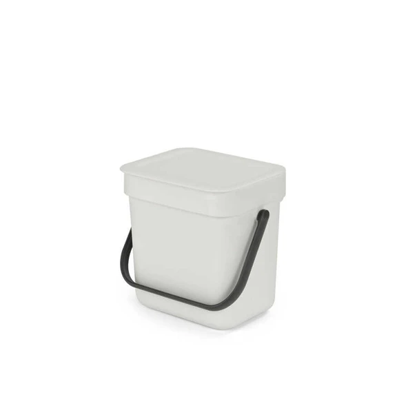 Brabantia Sort&go Lıght Grey Çöp Kutusu 3lt ürün görseli 1