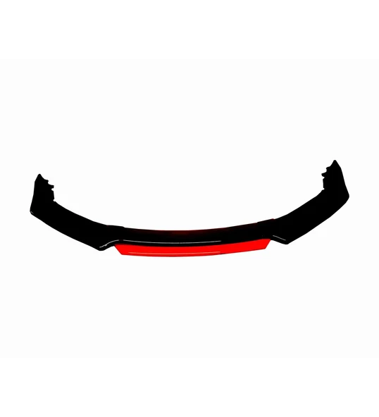 Fiorino - Bipper - Nemo Ön Tampon Eki Body Kit Karlık Lip 4 parça (Kırmızı) ürün görseli 1
