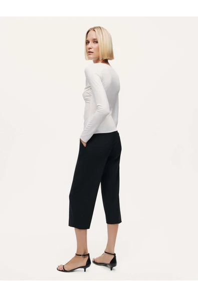 Drape Detaylı Bluz Nocturne - Resim 8