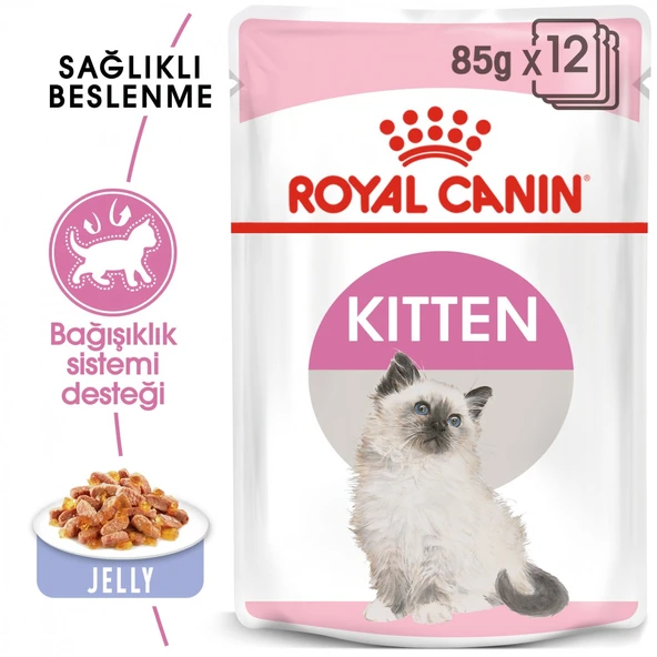 Royal Canin Jelly Kitten Instinctive Yavru Yaş Kedi Maması 85 Gr ürün görseli 1