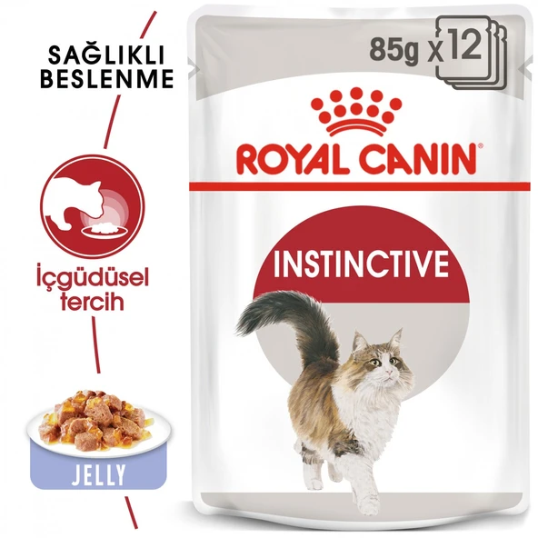 Royal Canin Instinctive Adult Jelly Yetişkin Yaş Kedi Maması 85 Gr ürün görseli 1