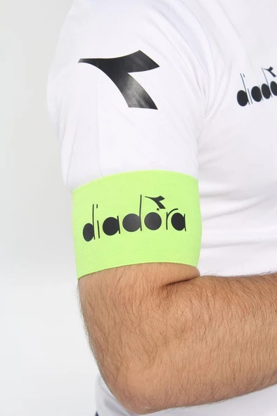 Diadora Kaptanlık Pazu Bandı Neon Sarı ürün görseli 1