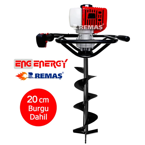 Energy DZ52-20 Benzinli Toprak Burgu Makinesi 20 Cm Burgulu ürün görseli 1