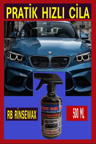 RB RİNSEWAX ( PRATİK HIZLI CİLA ) 500 ML - Resim 5