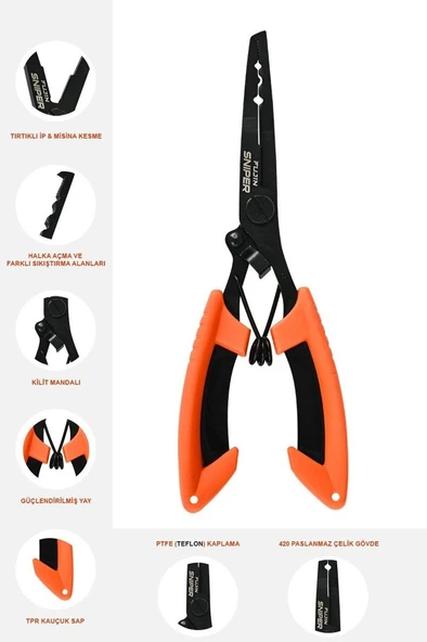 Fujin Sniper Pliers Balıkçı Pensesi ürün görseli 1