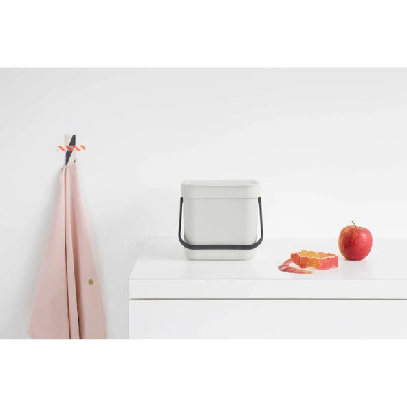 Brabantia Sort&go Lıght Grey Çöp Kovası 6lt - Resim 4