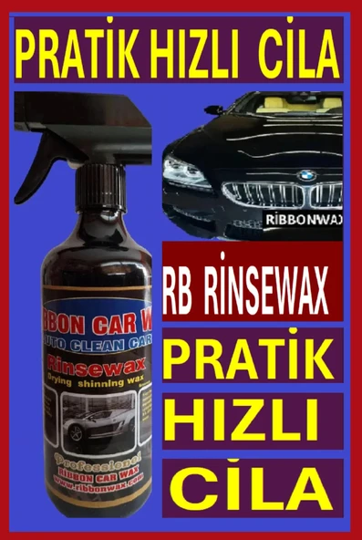 RB RİNSEWAX ( PRATİK HIZLI CİLA ) 500 ML - Resim 2