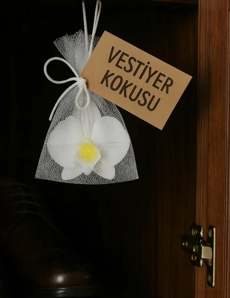 Orkide Desenli Kokulu Hediyelik Sabun – El Yapımı Dekoratif Sabun betamodahub13 ürün görseli 1