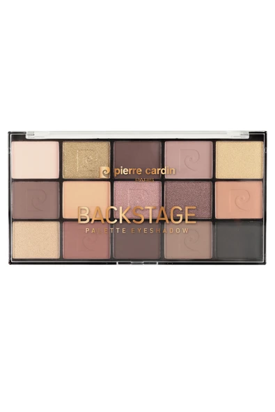 Pierre Cardin Backstage Nude Eyeshadow Palette - Far Paleti- (15’li) ürün görseli 1