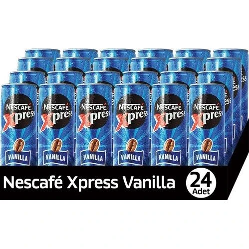 Nescafe Xpress Vanilya Soğuk Kahve 250 Ml X 24 Adet ürün görseli 1