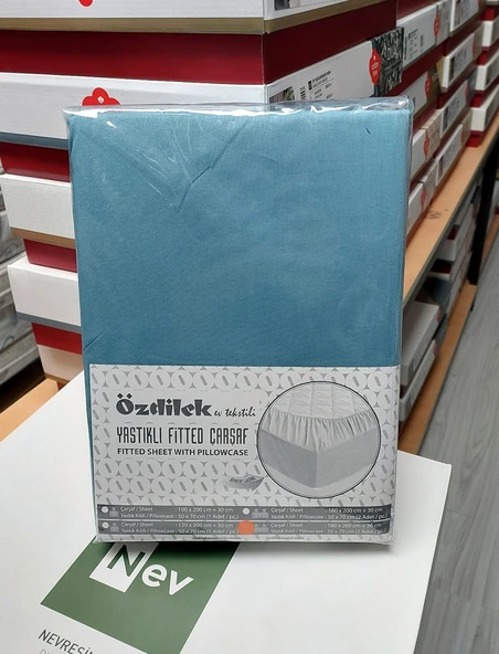 Özdilek Colourist Fitted Lastikli Tek Kişilik Battal Çarşaf Seti (120x200)-Maldiv ürün görseli 1