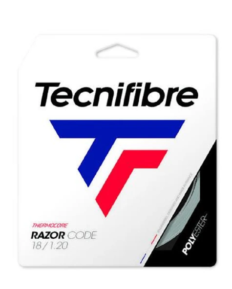 Tecnifibre Razor Code Gri 18/1.20 Tekli Kordaj 04GRA120XC ürün görseli 1