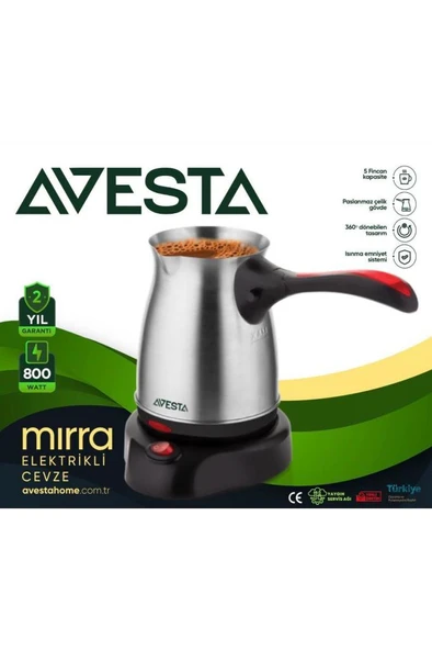 Avesta Mırra Çelik Cezve - Resim 2